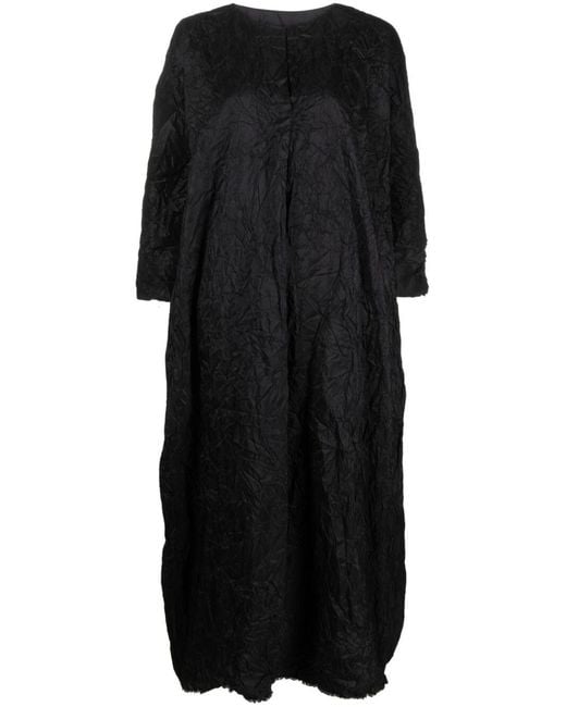 Daniela Gregis Black 20.07.06 Long Sleeves Dress