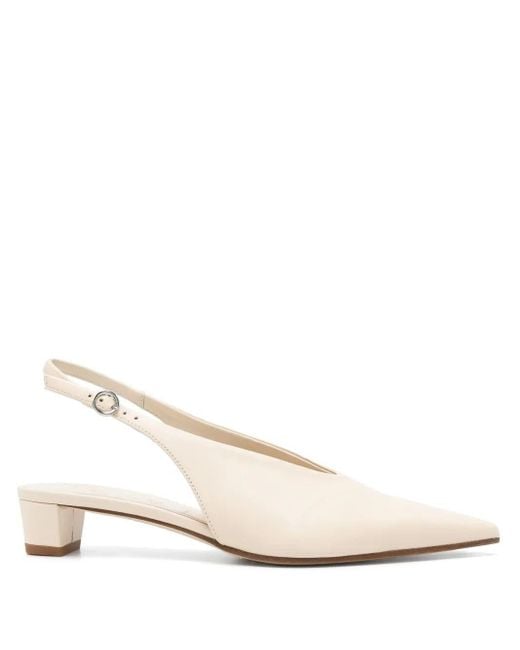 Aeyde Natural Oti Nappa Leather Creamy