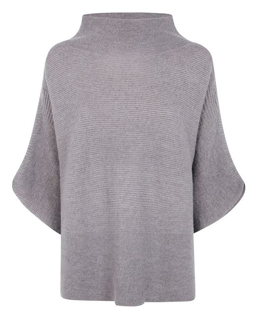Knit Knit Gray Turtleneck Wool Sweater