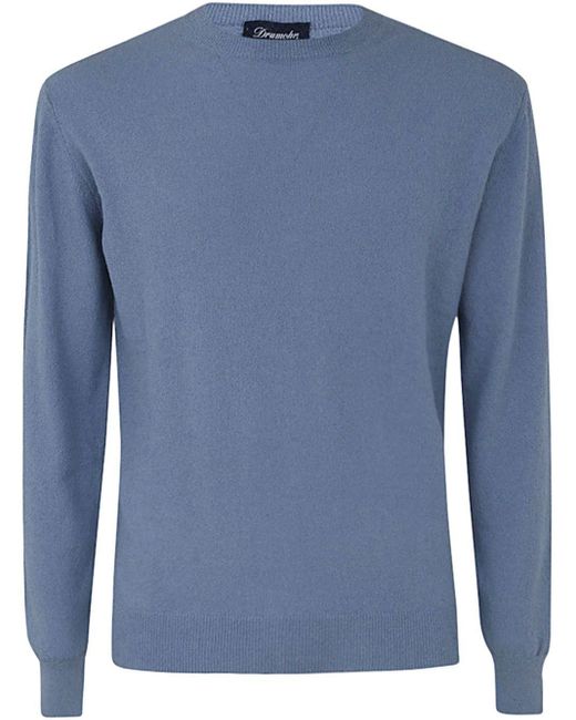 Drumohr Blue Sweater for men