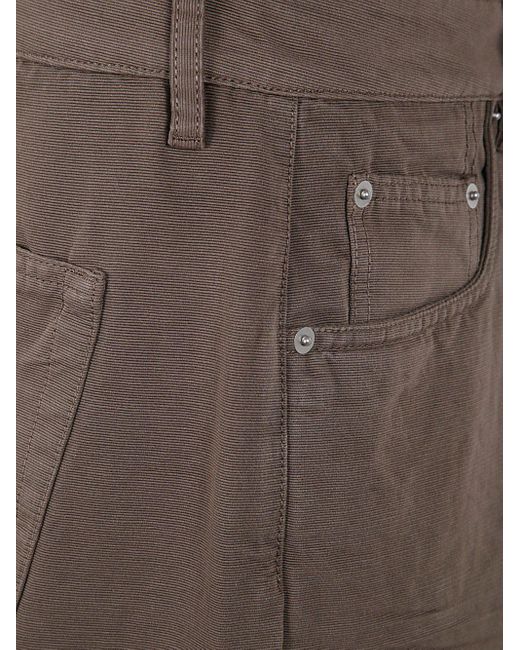 Rick Owens Brown Geth Jeans for men