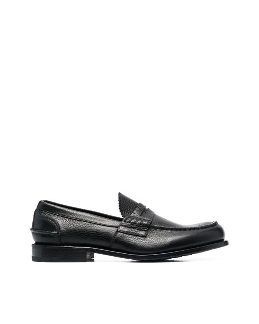 Premiata Black Nodik Loafers Shoes for men