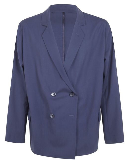 PT01 Blue Double Breasted Jacket for men