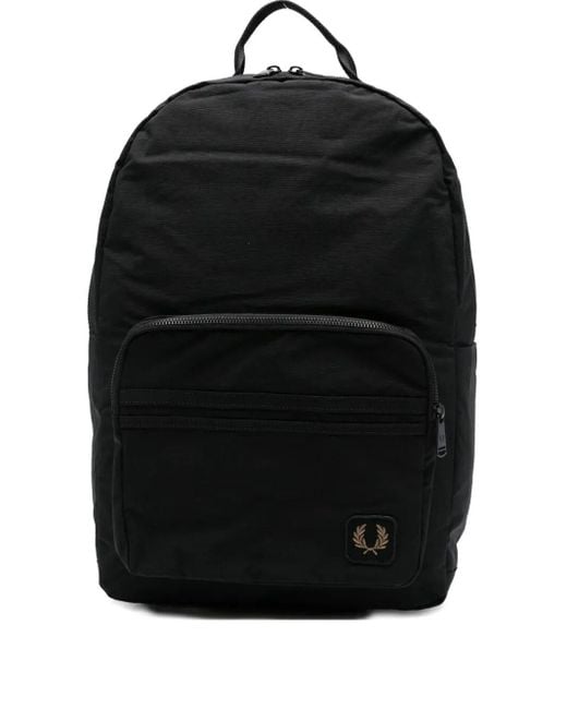 Zaino di Fred Perry in Black da Uomo