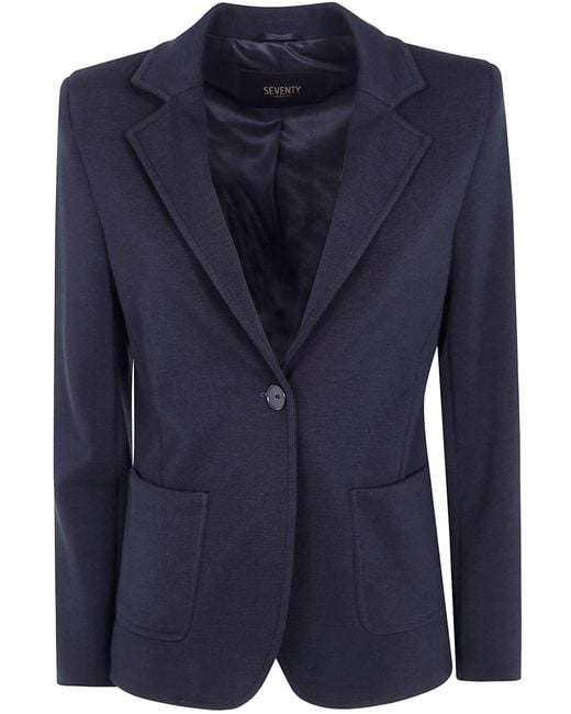 Seventy Blue Jacket Hooded "Stretch Jacket"