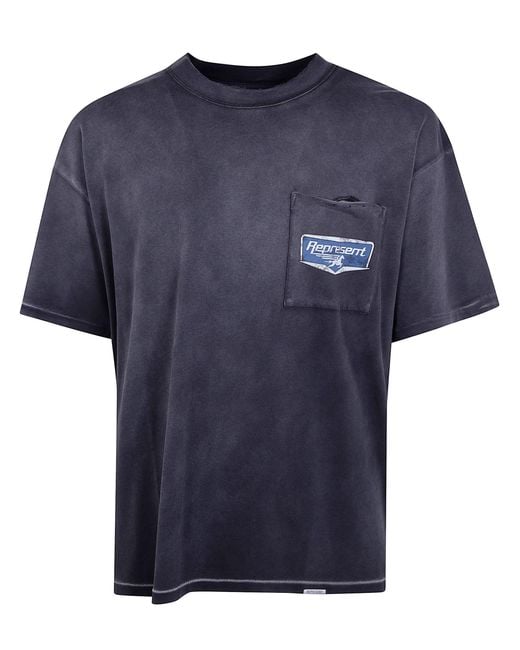 Represent Black "Nothing Faster" T-Shirt for men