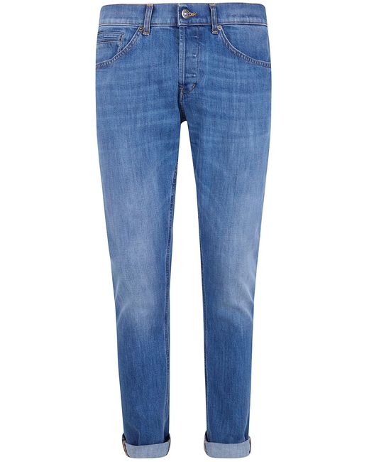 Dondup Blue 5 Pockets Stretch Skinny "George" Jeans for men