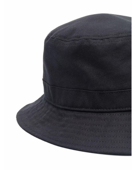 Carhartt Blue Cotton Bucket Hat for men