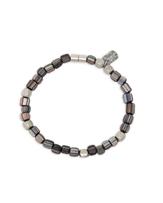 Paul Smith Metallic Bracelet Stripe "Bead" for men