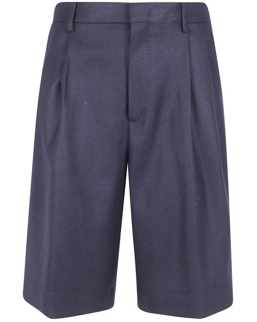 Tagliatore Blue Pants Wool "Effie"