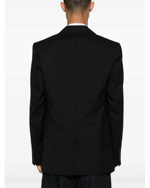 AMI Black Ami Paris Two Buttons Jacket Clothing for men