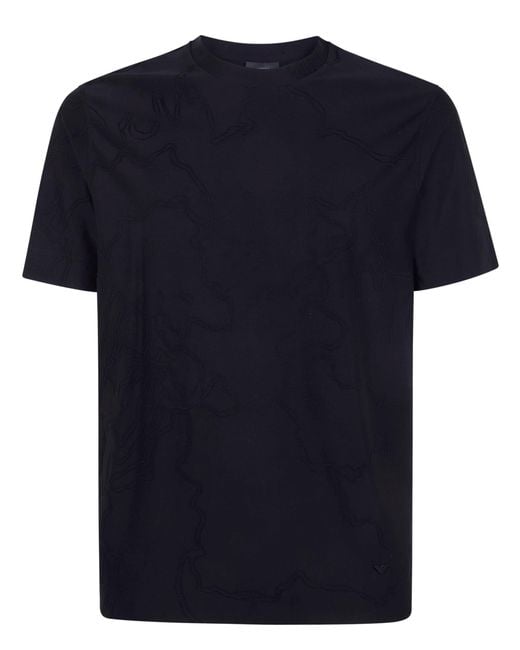 Emporio Armani Blue T-Shirt for men
