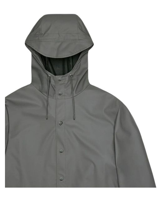 Rains Gray Jacket for men