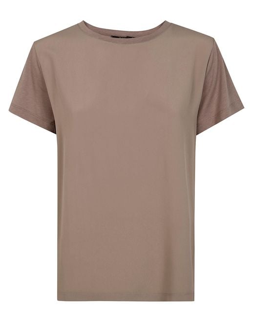 Seventy Brown T-Shirt Cotton Modal "Mj1663"