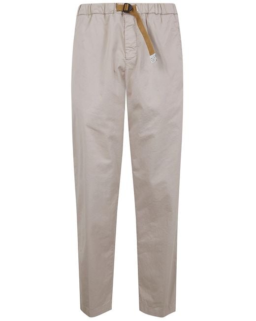 White Sand Gray Long Trousers for men