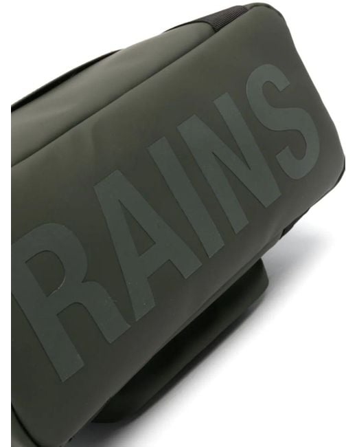 Rains Black Texel Kit Bag for men