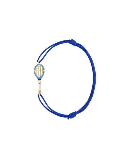 Aliita Blue "Tennis" Cord Bracelet