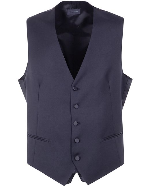 Tagliatore Blue Gilet for men