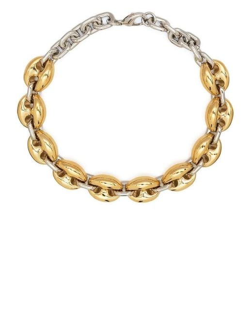 Rabanne Metallic X Eight Neck