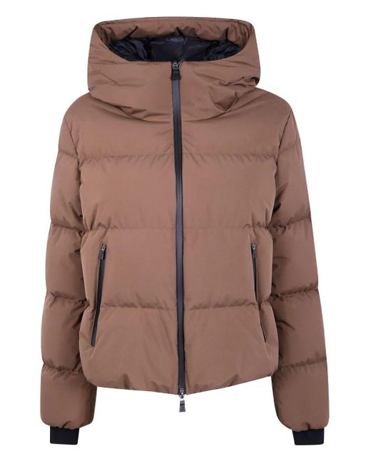 Giacca Corta 2Layers di Herno in Brown
