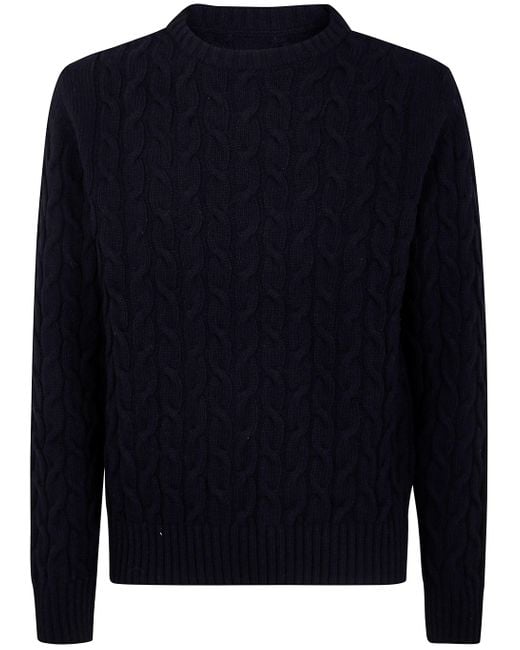 Arte' Black "Arte Knit" Sweater for men