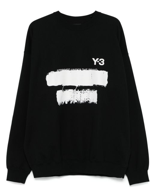 Y-3 Black Gfx Crew for men