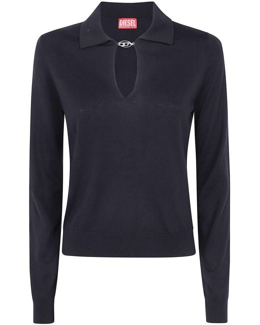 DIESEL Black Top Silk Blend "M Lilli"