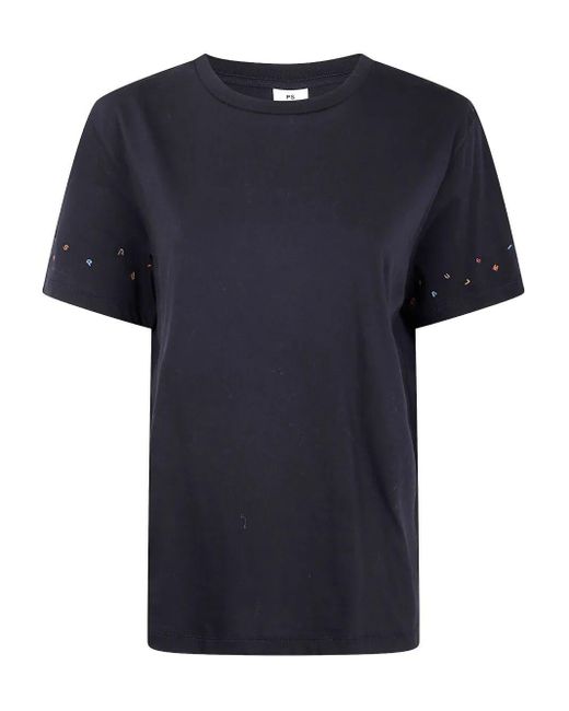 Paul Smith Black Embroidered 'Love' Slogan Sweatshirt W2R-142V-EP2246-79