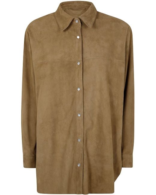 Salvatore Santoro Green Oversized Leather Jacket