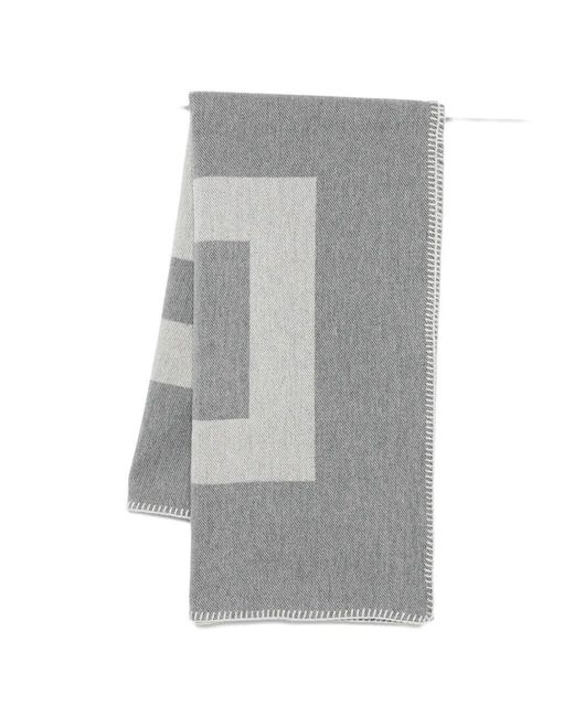 Givenchy Gray Scarf 140X140