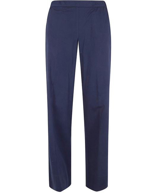 Brunello Cucinelli Blue Slim-Cut Chino Trousers for men