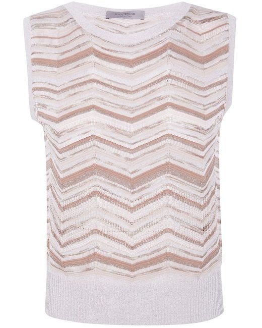 D.exterior Gray D. Exterior Top Striped "62461/R 05 Shell"