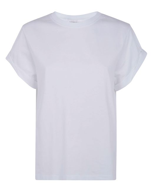 Victoria Beckham White T-Shirt Cotton "Tilly"