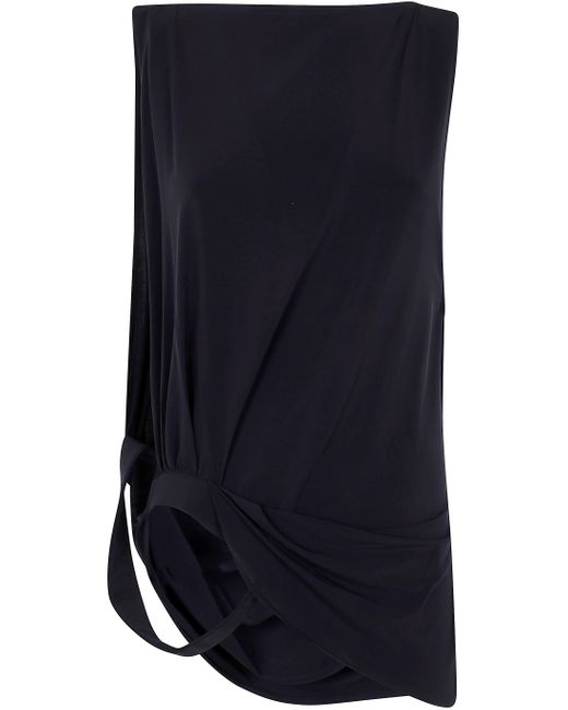 Jacquemus Black Top Le Haut Peplo