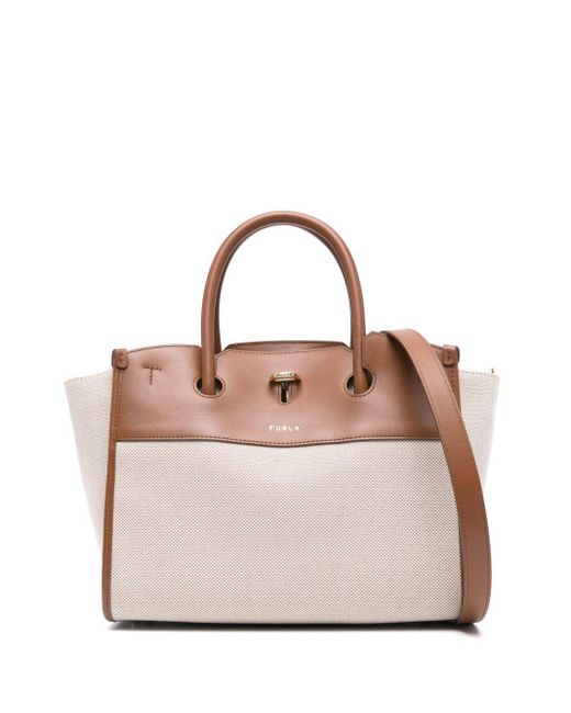 Furla Natural Medium Genesis Tote Bag