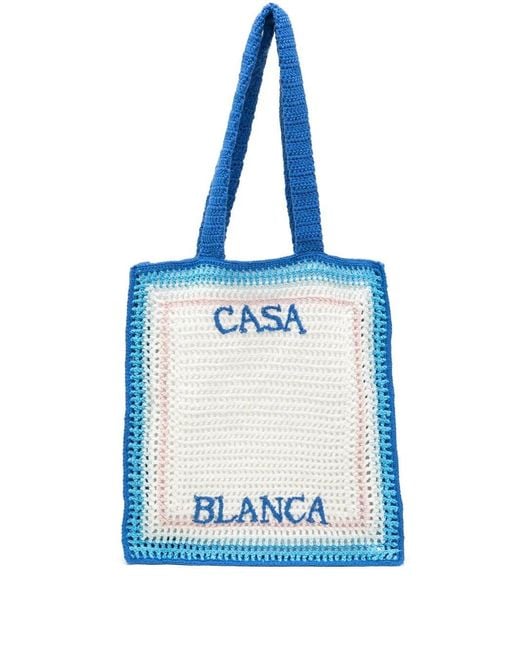 Casablanca Blue Atlantis Bag for men