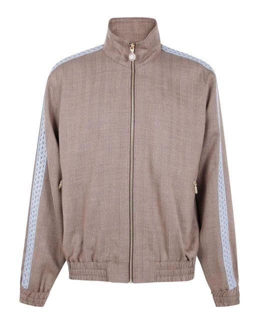 Drole de Monsieur Brown 'La Trackjacket Chevron' Jacket for men