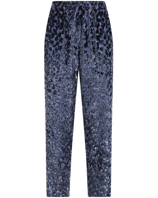 Pierre Louis Mascia Blue Pants Main Pattern "Vepel Wonderful"