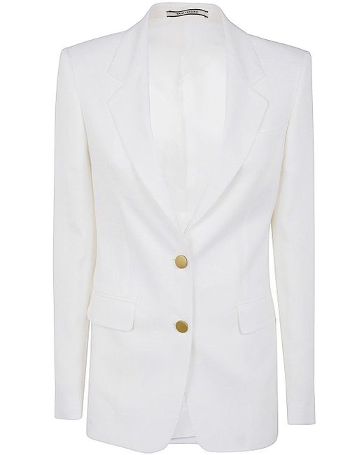 Tagliatore White Paris12 Single Breasted Jacket