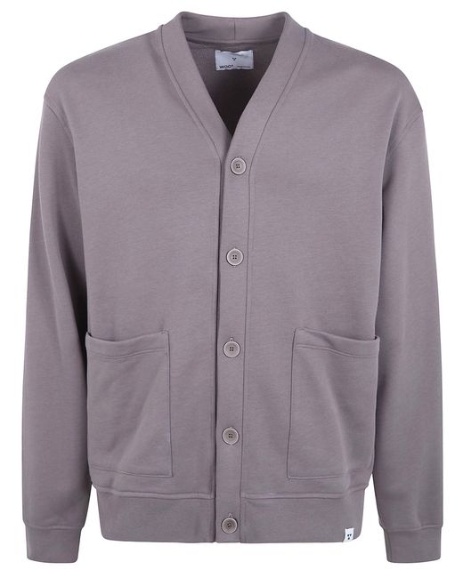 Woc Purple 'Seattle' Cardigan for men