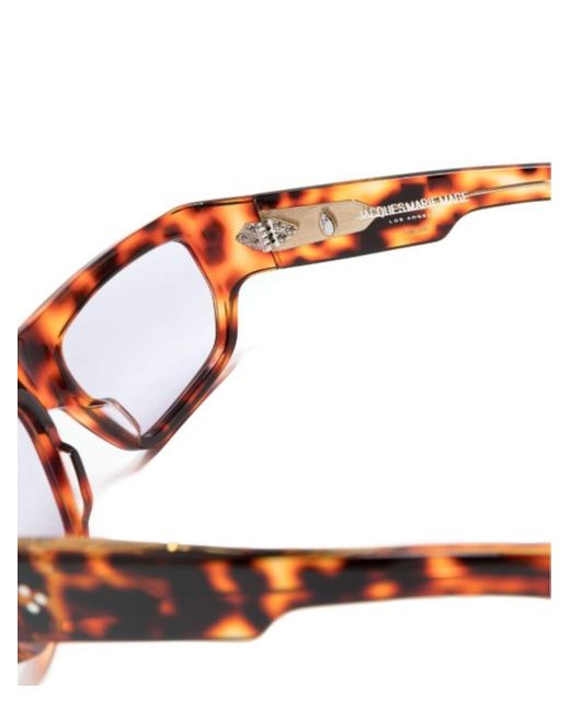 Jacques Marie Mage Brown Vicious Sunglasses Accessories