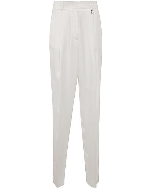 Blugirl Blumarine White Regular Pants