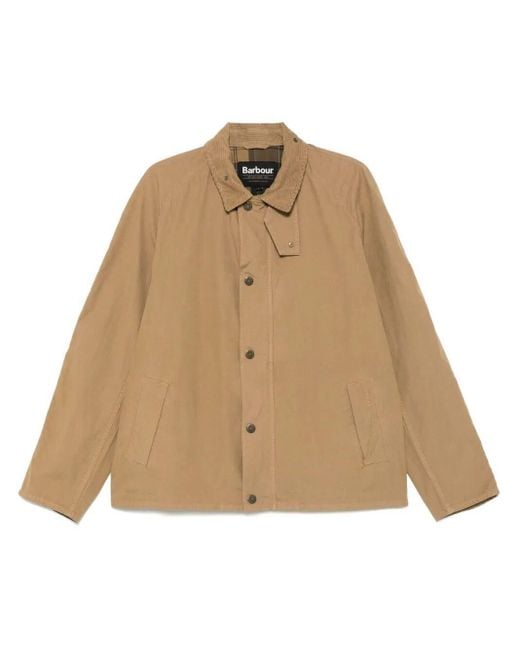 Camicia Casual Tracker di Barbour in Natural da Uomo