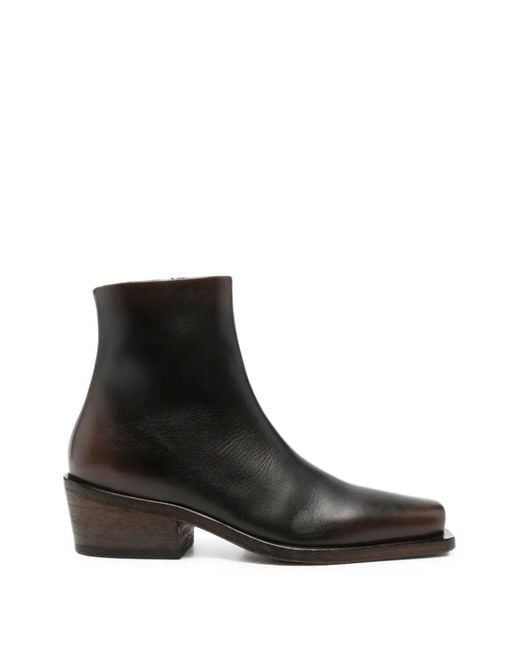 Marsèll Black Ankle Boots "Tex Tex"