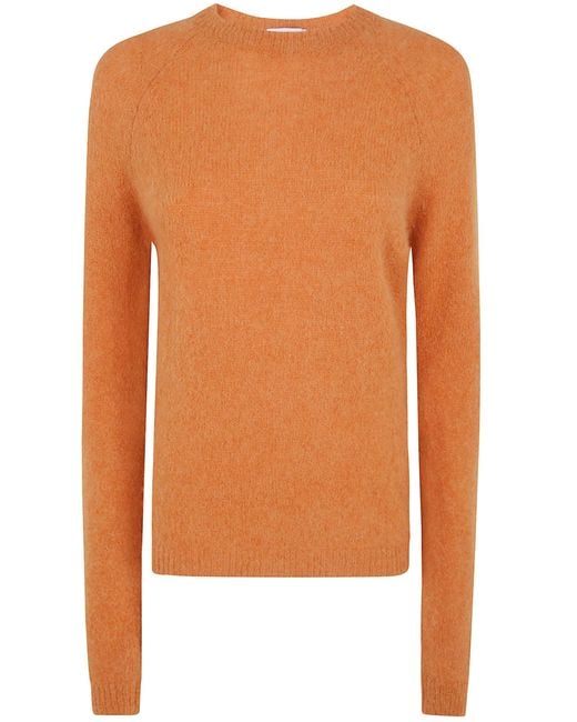 Base London Orange Sweater Round Neck "B8450.034 024"