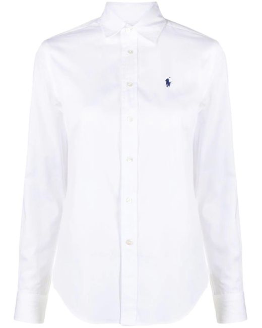 Polo Ralph Lauren White Cotton Shirt