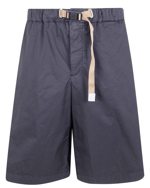 White Sand Blue Long Trousers for men