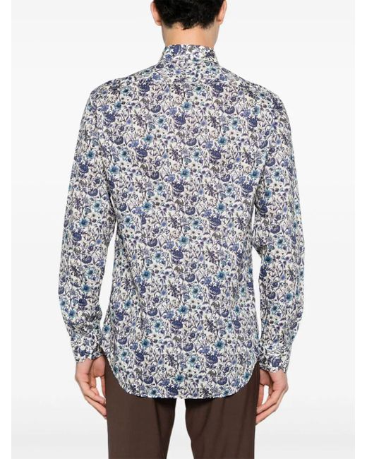 Paul Smith Blue Tailored Fit Shirt for men