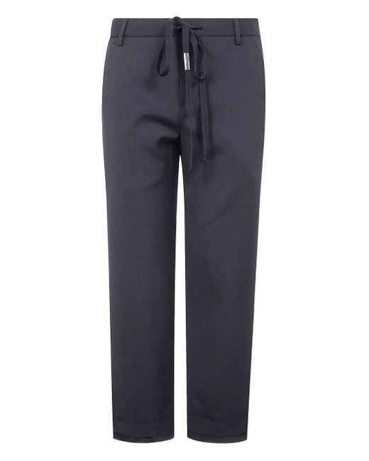 Ann Demeulemeester Blue Rael Cigarette Trousers