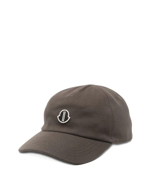 RICK OWENS MONCLER Brown Baseball Hat